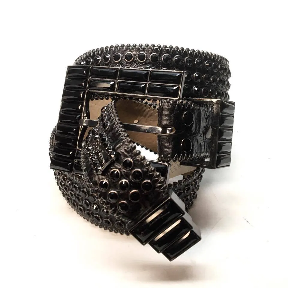 b.b. Simon "Black Block" Crystal Belt