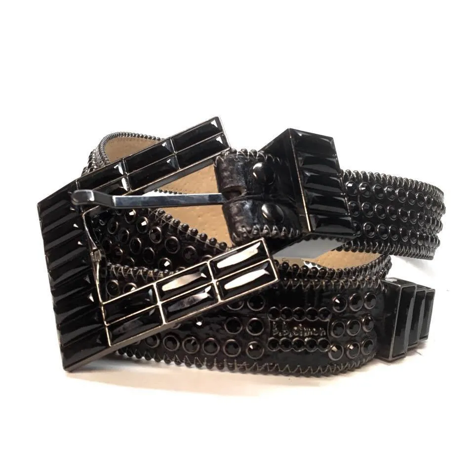 b.b. Simon "Black Block" Crystal Belt