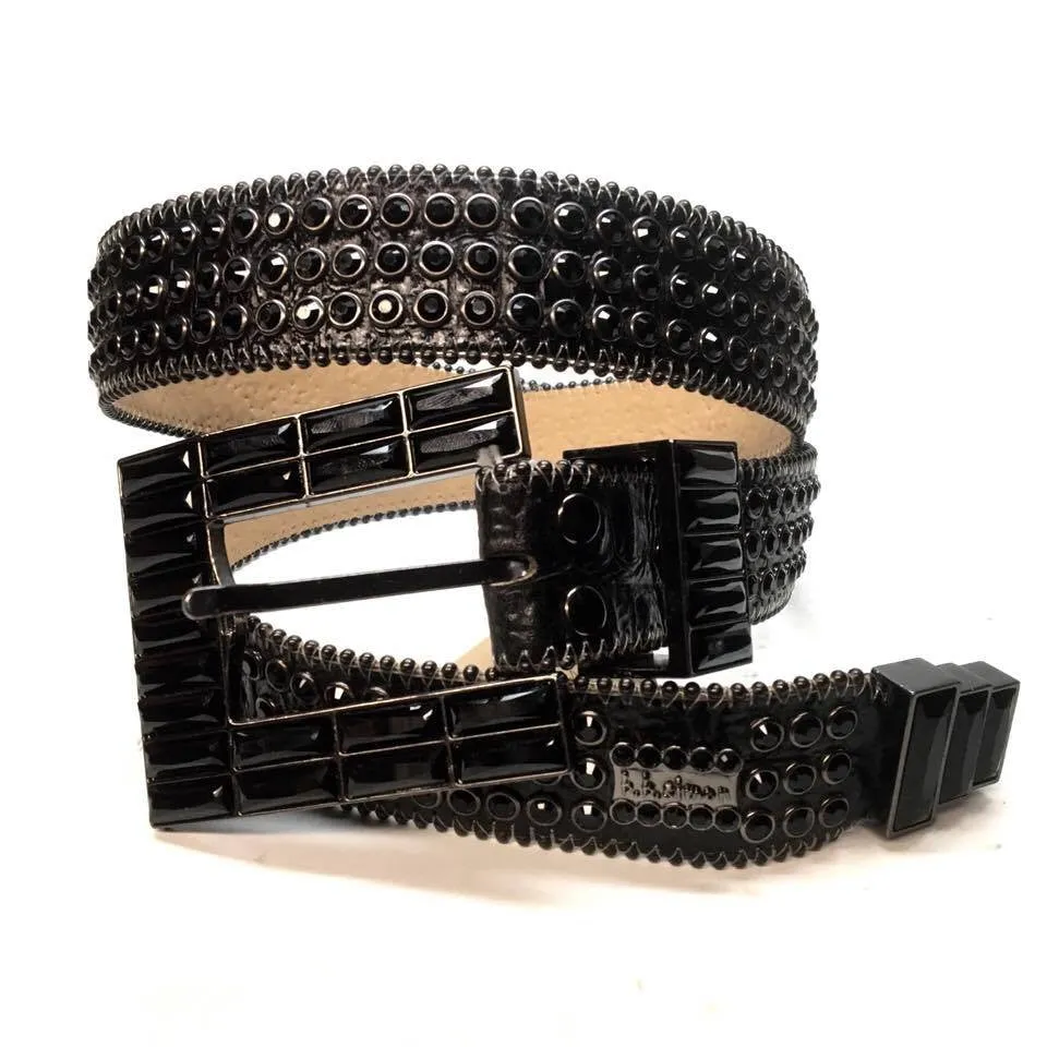 b.b. Simon "Black Block" Crystal Belt