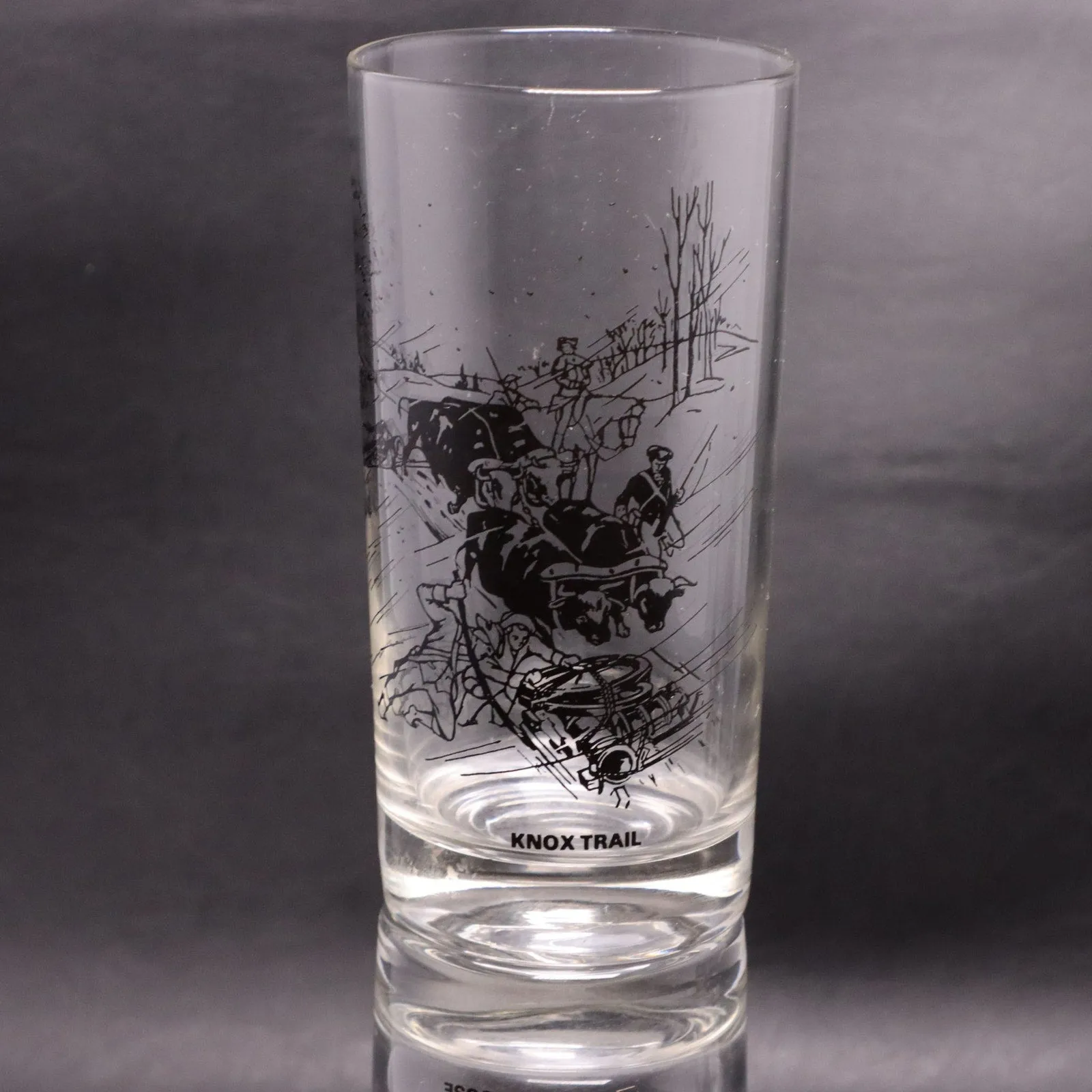 Bicentennial 6pc Set Revolutionary War Tumbler Glasses Mass Cooperative Bank