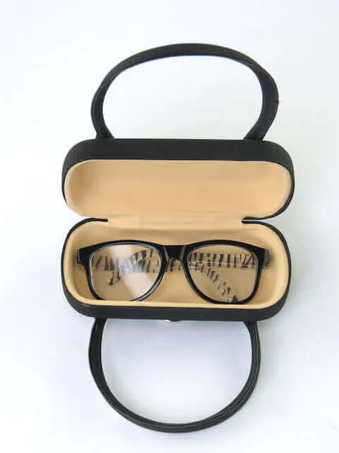 Black Glasses Case for 18 inch Dolls