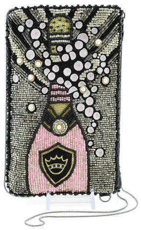 Come to the Party Beaded Embroidered Phone Bag