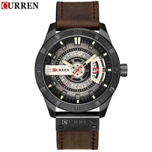 CURREN Men Military Sports Men's Watches