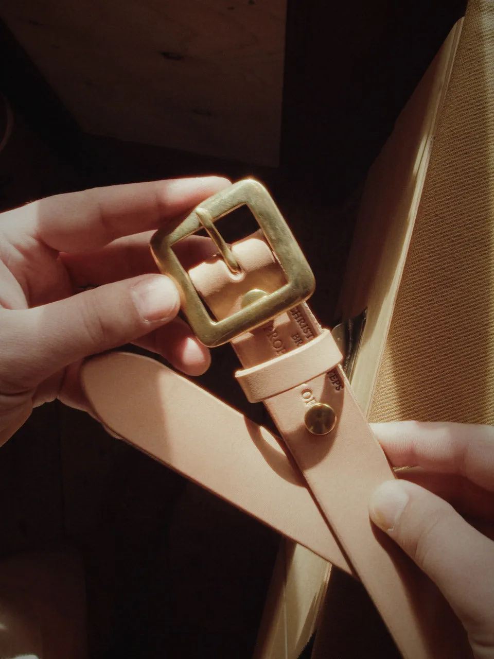 custom belt