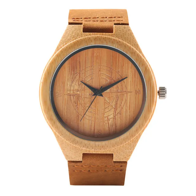 Deer Elk Wooden Watch