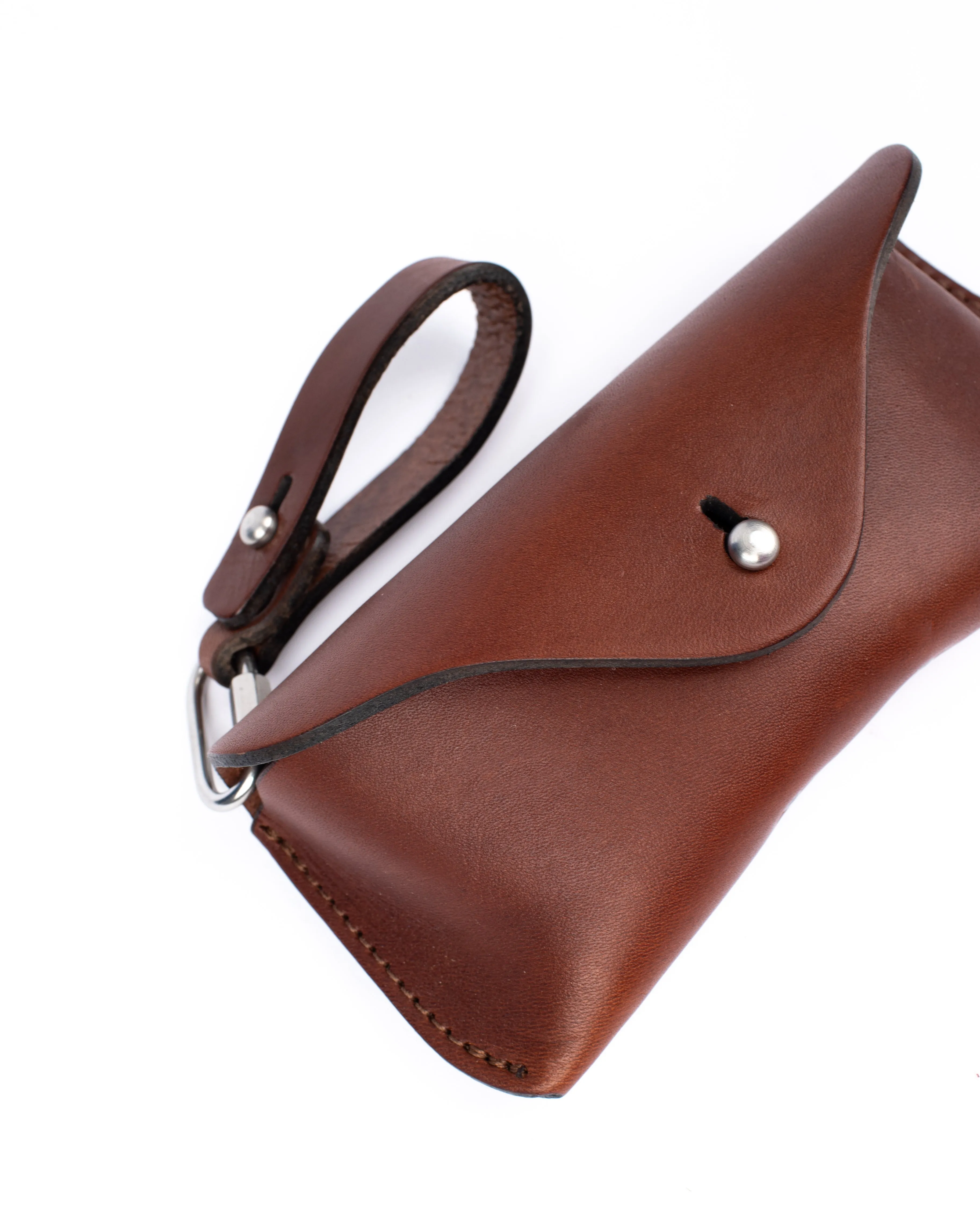 Medium Brown Eyeglass Hard Case - Protective Case for Eyeglasses