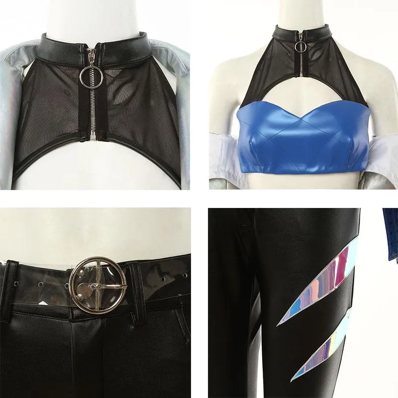 LOL KDA ALL OUT Akali Cosplay Costume