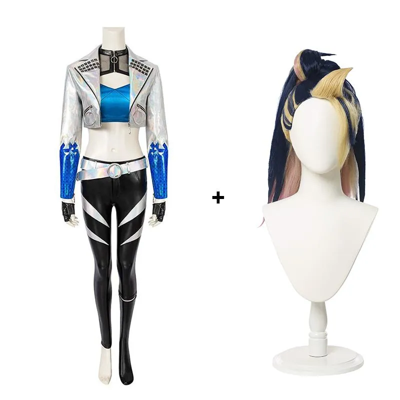 LOL KDA ALL OUT Akali Cosplay Costume