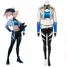 LOL KDA ALL OUT Akali Cosplay Costume
