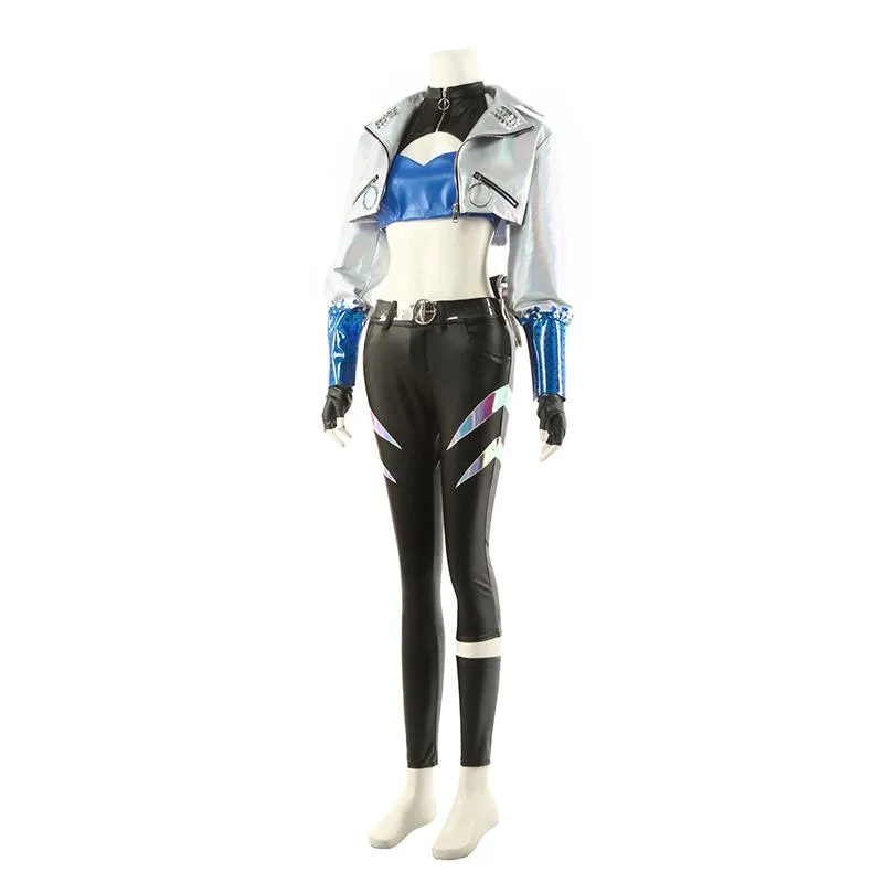 LOL KDA ALL OUT Akali Cosplay Costume