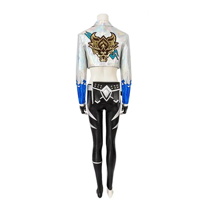 LOL KDA ALL OUT Akali Cosplay Costume