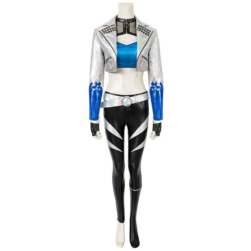 LOL KDA ALL OUT Akali Cosplay Costume