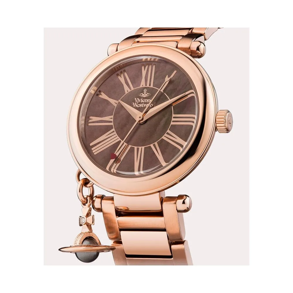 Mother Of Orb Ladies Watch - Rose Gold - VV006PBRRS