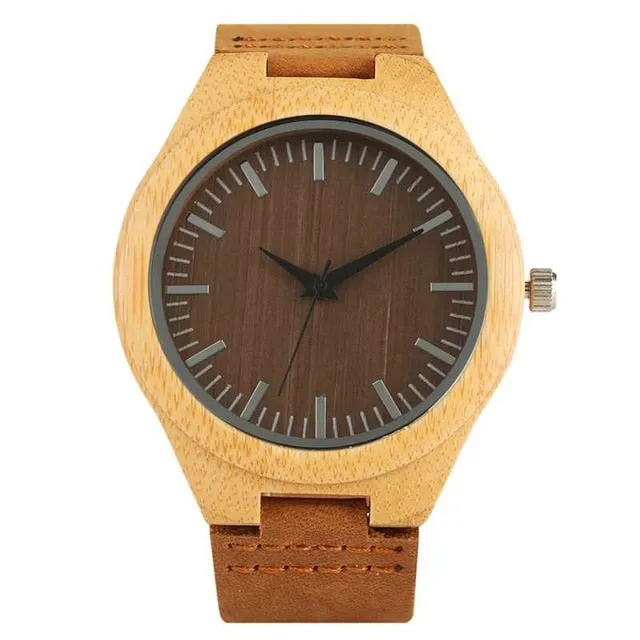 Naturity Wooden Watch