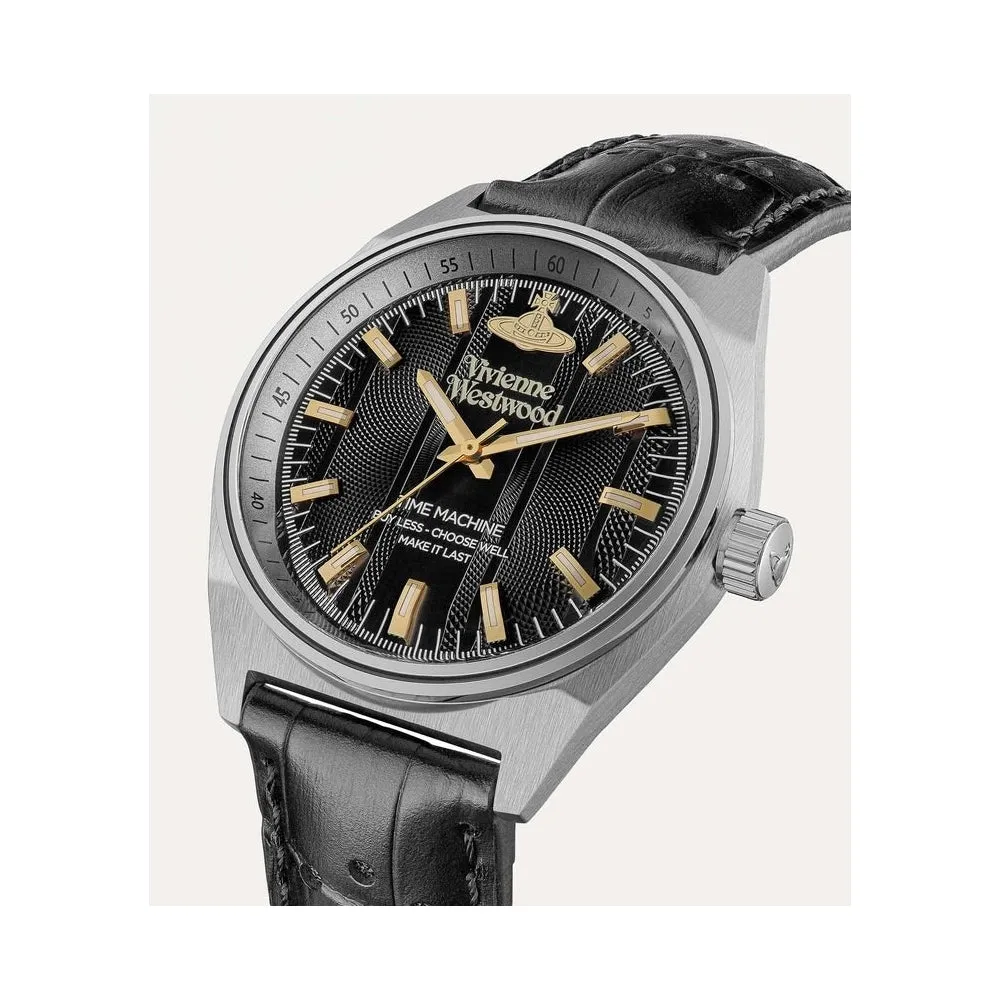 Sydenham Gents Watch - Black/Silver - VV251BKBK