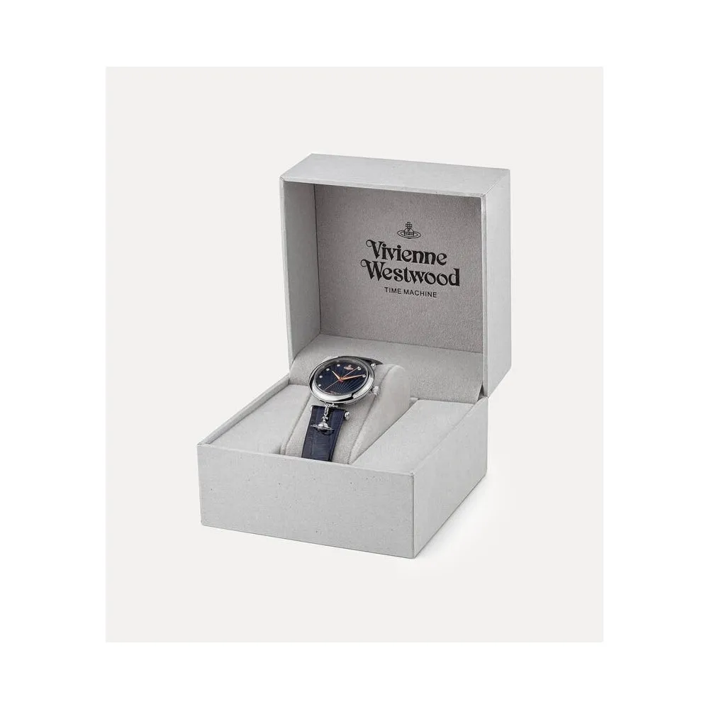 Trafalgar Ladies Watch - Blue/Silver - VV108SLDBL