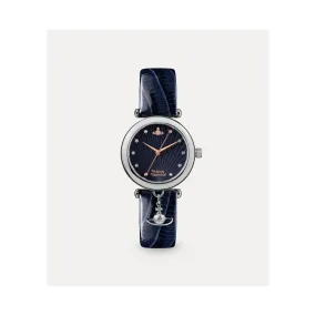 Trafalgar Ladies Watch - Blue/Silver - VV108SLDBL