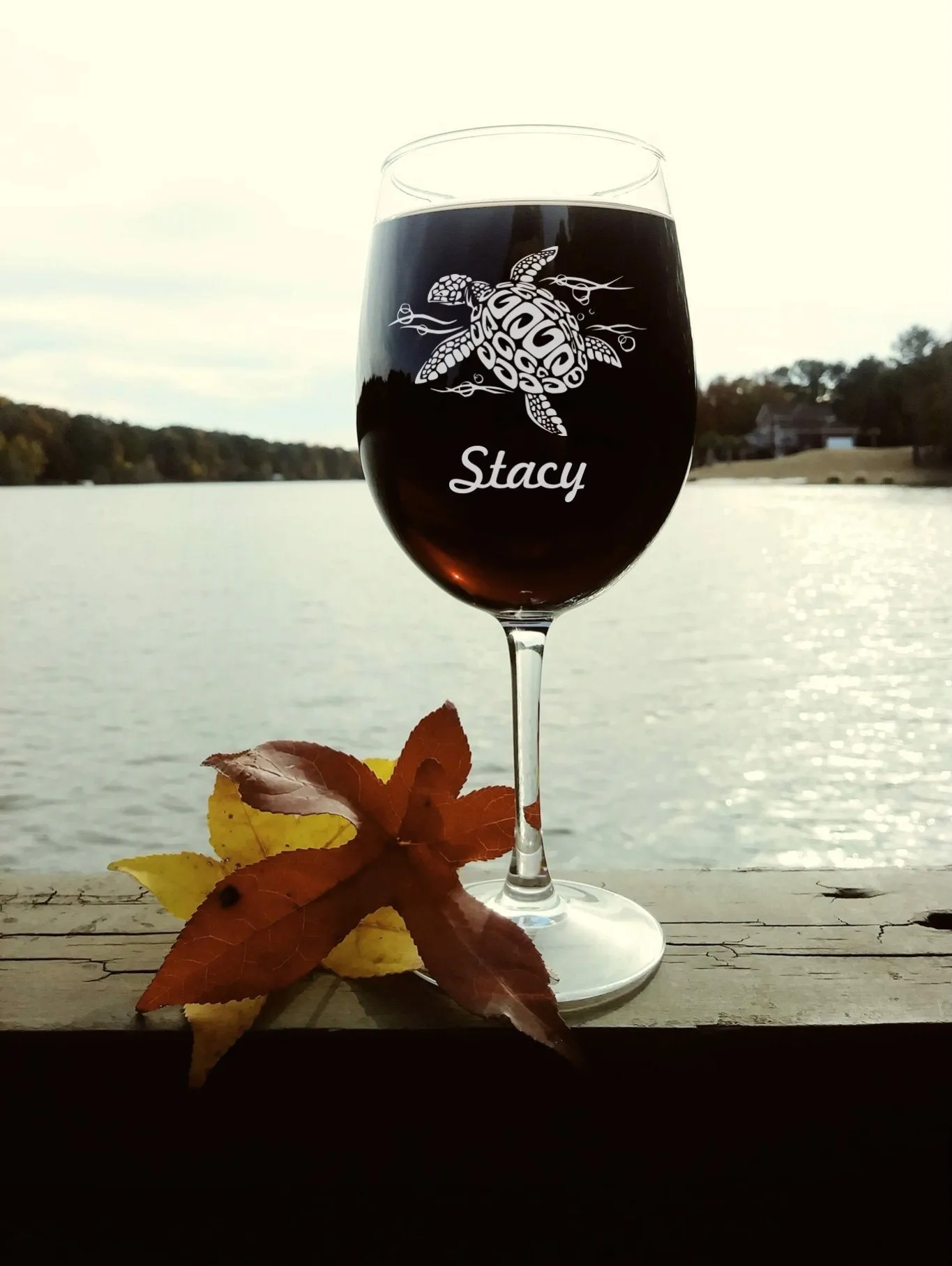 Turtle Wine Glass