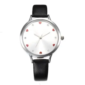 W210 Black Hearts Collection Quartz Watch