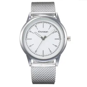 W239 Silver Mesh Band Quartz Watch