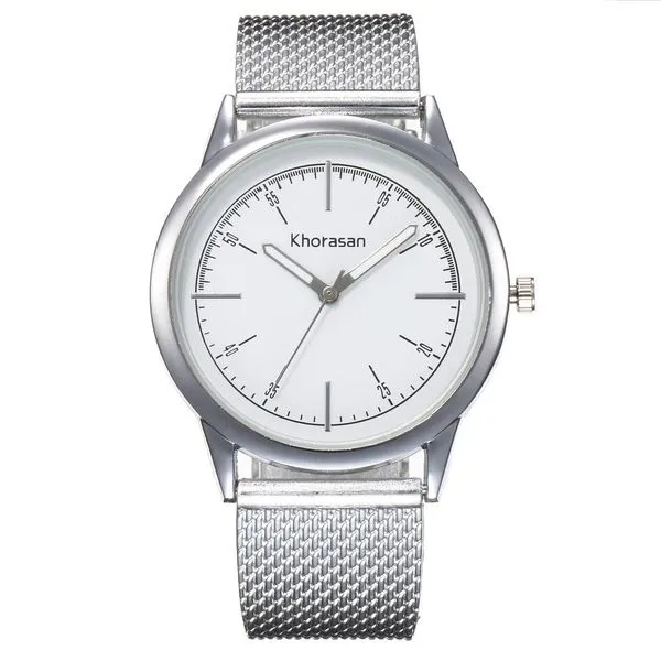 W239 Silver Mesh Band Quartz Watch